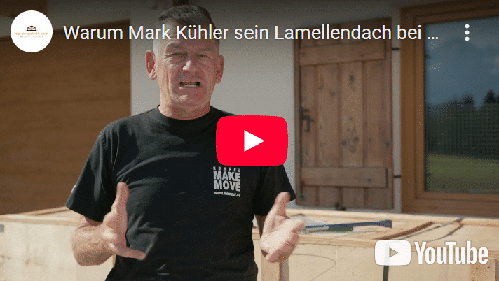 Heimwerkerkönig Mark Kühler hat sich für eine Pergola mit Lamellendach von my-pergola24.com entschieden. Wir haben Mark beim Lamellendach Aufbau begleitet.