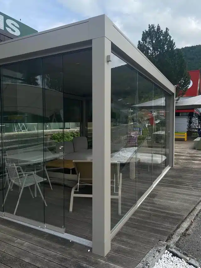 Bioklimatische Pergola Lamellendach – exklusives Outdoor-Design