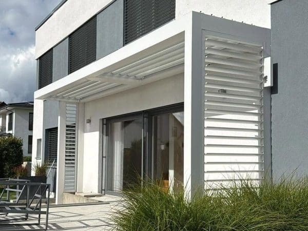 Zweites Lamellendach für denselben Kunden – Wohnhaus, Nürnberg